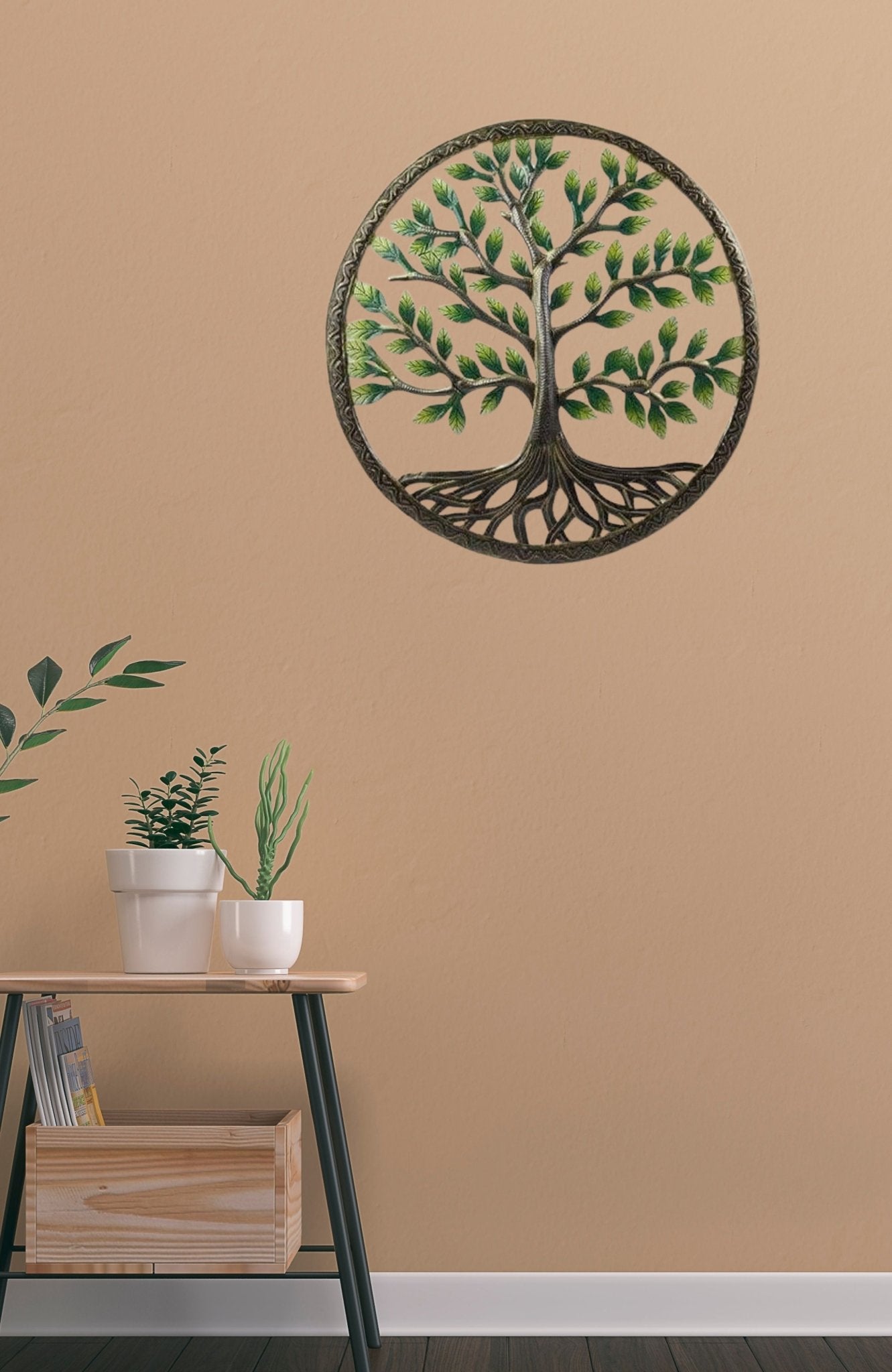 Green Tree of Life Metal Art - Che Cose Belle