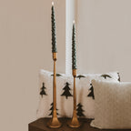 Green Tree Taper Candles - Set of 2 - Che Cose Belle