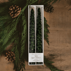 Green Tree Taper Candles - Set of 2 - Che Cose Belle