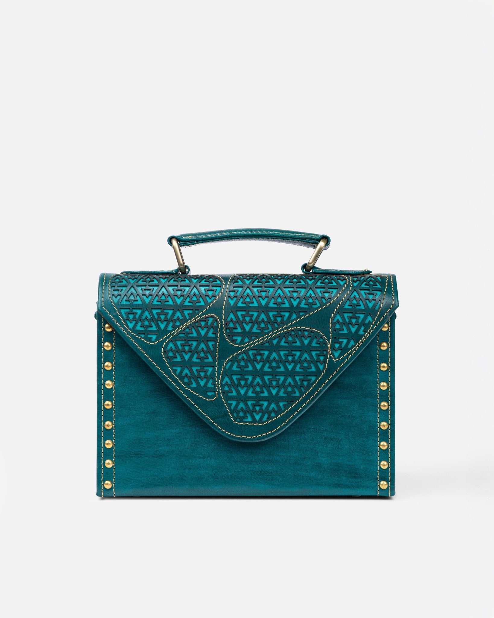 Green Verdant Voyage Crossbody Bag - Che Cose Belle