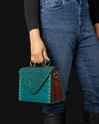 Green Verdant Voyage Crossbody Bag - Che Cose Belle