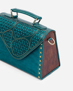 Green Verdant Voyage Crossbody Bag - Che Cose Belle