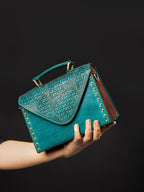 Green Verdant Voyage Crossbody Bag - Che Cose Belle