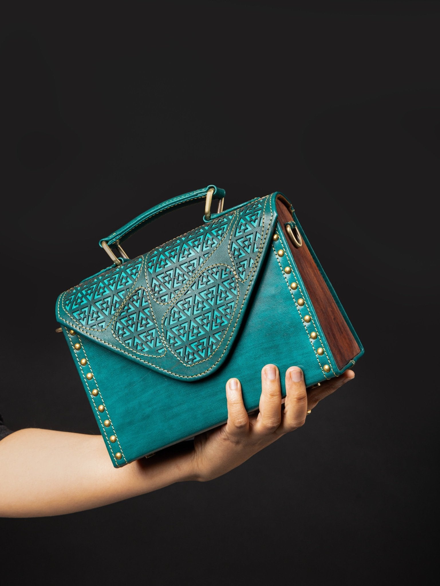 Green Verdant Voyage Crossbody Bag - Che Cose Belle