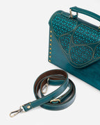 Green Verdant Voyage Crossbody Bag - Che Cose Belle