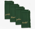 Embroidered Christmas Napkins