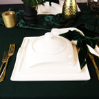 Square Porcelain Dinnerware Set
