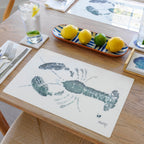 Grey Lobster Placemat | Nautical - Che Cose Belle