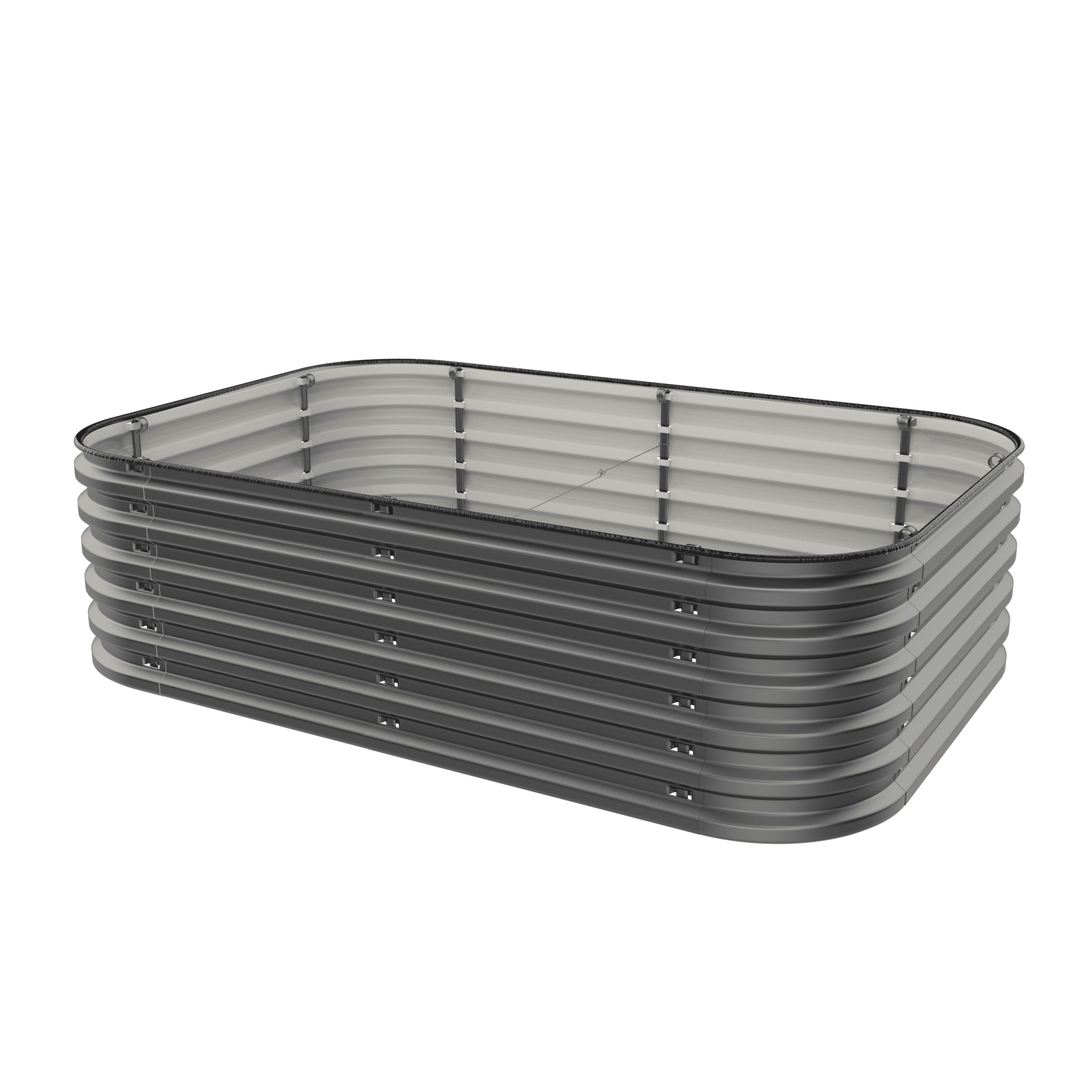 Gro-Rite "No Tools Needed" Premium Metal Raised Garden Bed Kit - Che Cose Belle