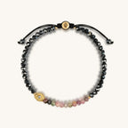 Grounded in Love - Evil Eye Tourmaline Hematite Bracelet - Che Cose Belle