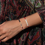 Grounded in Love - Evil Eye Tourmaline Hematite Bracelet - Che Cose Belle