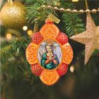 Guardian Angel Sculpted Hand-Painted Christmas Ornament by G. DeBrekht - Nativity Holiday Decor - 610831 - Che Cose Belle