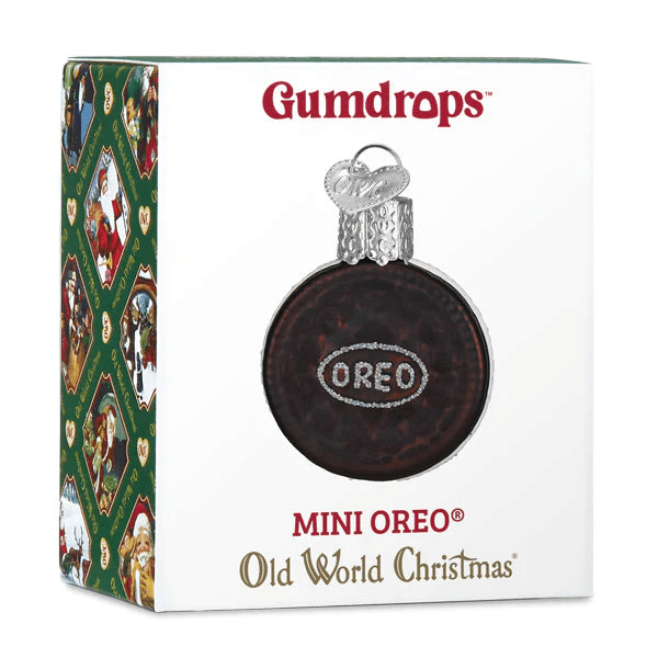 Gumdrop Mini Oreo Glass Ornament - Che Cose Belle
