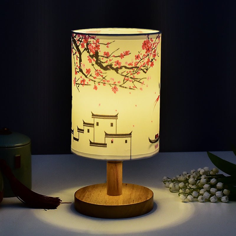 Guo Feng Cozy Table Lamp Bedroom Bedside Chinese Style Decoration - Che Cose Belle