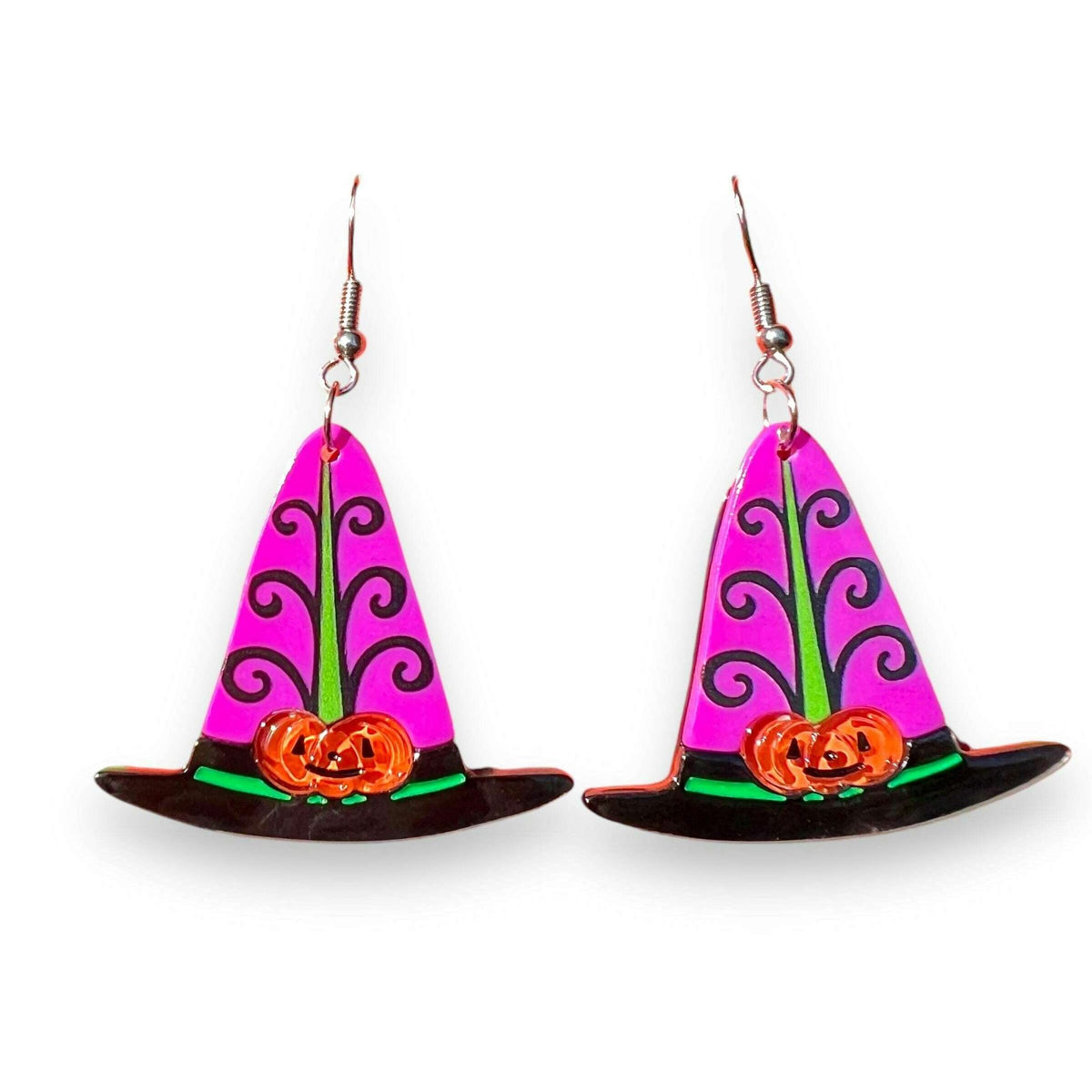 Hagatha's Hat Earrings by Johanna Parker x Lipstick & Chrome - Che Cose Belle