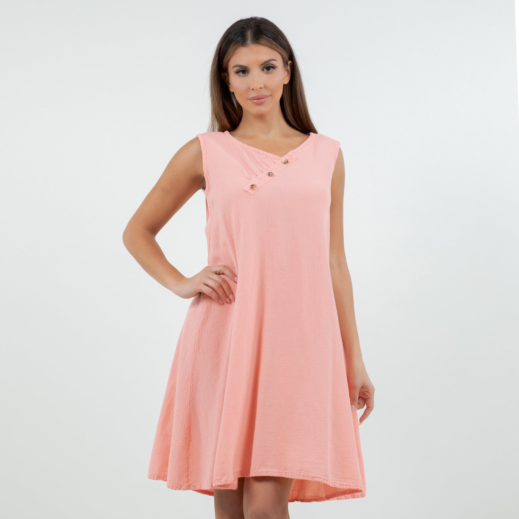 Hailey Dress 100% Cotton Gauze - Che Cose Belle