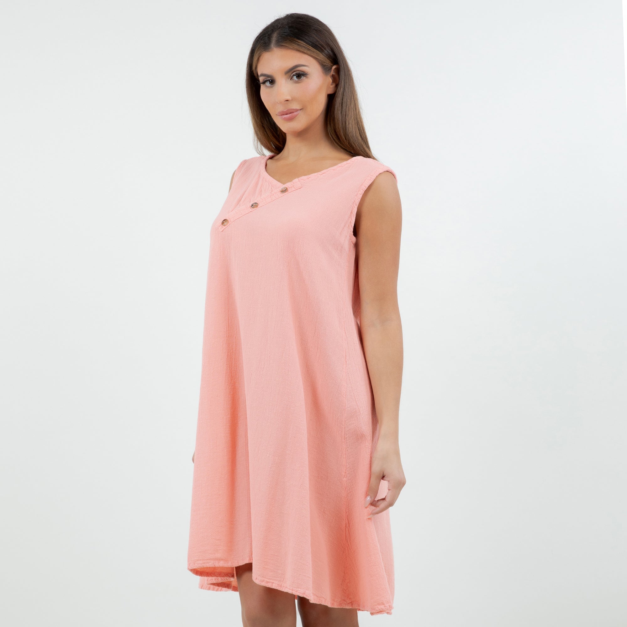 Hailey Dress 100% Cotton Gauze - Che Cose Belle
