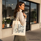 Hair Stylist Definition Canvas Tote Bag, Beauty Salon Appreciation Words Gift Shopper - Che Cose Belle
