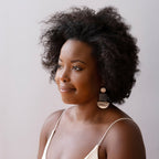 Half Circle Square Earrings - Che Cose Belle