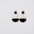 Half Circle Square Earrings - Che Cose Belle