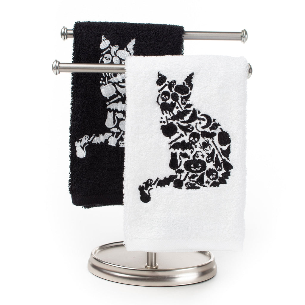 Halloween Cat Hand Towel - Che Cose Belle