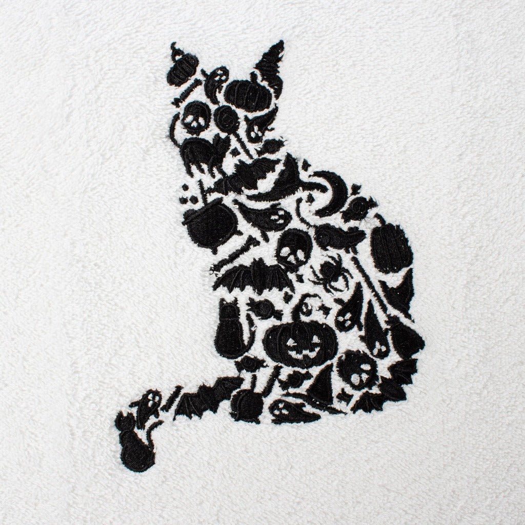 Halloween Cat Hand Towel - Che Cose Belle