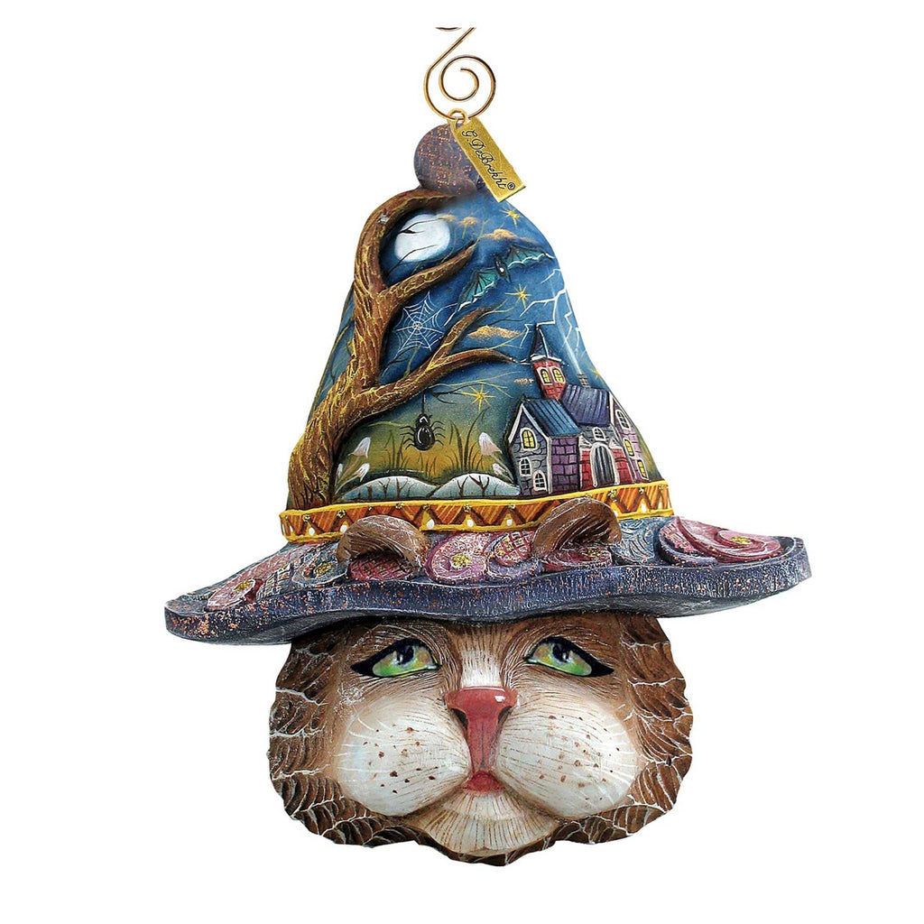 Halloween Cat Sculpted Ornament by G. DeBrekht - 621146 - Che Cose Belle