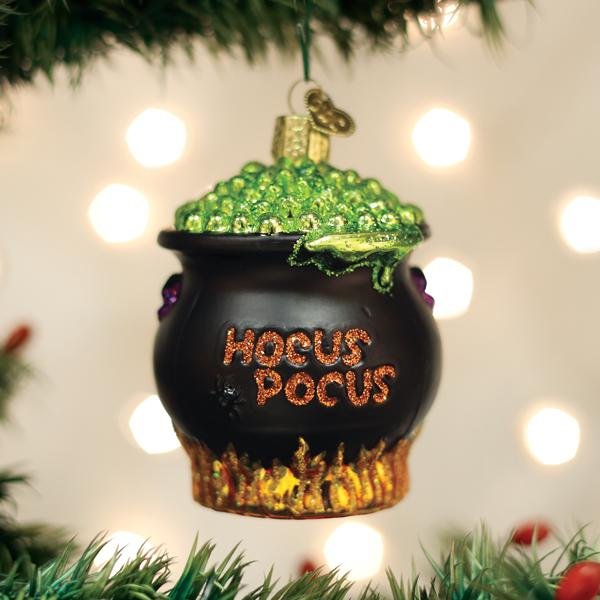Halloween Cauldron Ornament - Che Cose Belle