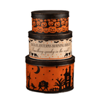 Halloween Vintage Tins Set/3 by Bethany Lowe Designs - Che Cose Belle