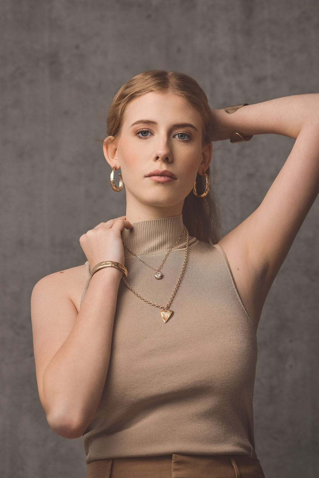 Halo Bronze Earrings - Che Cose Belle