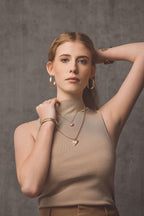 Halo Bronze Earrings - Che Cose Belle