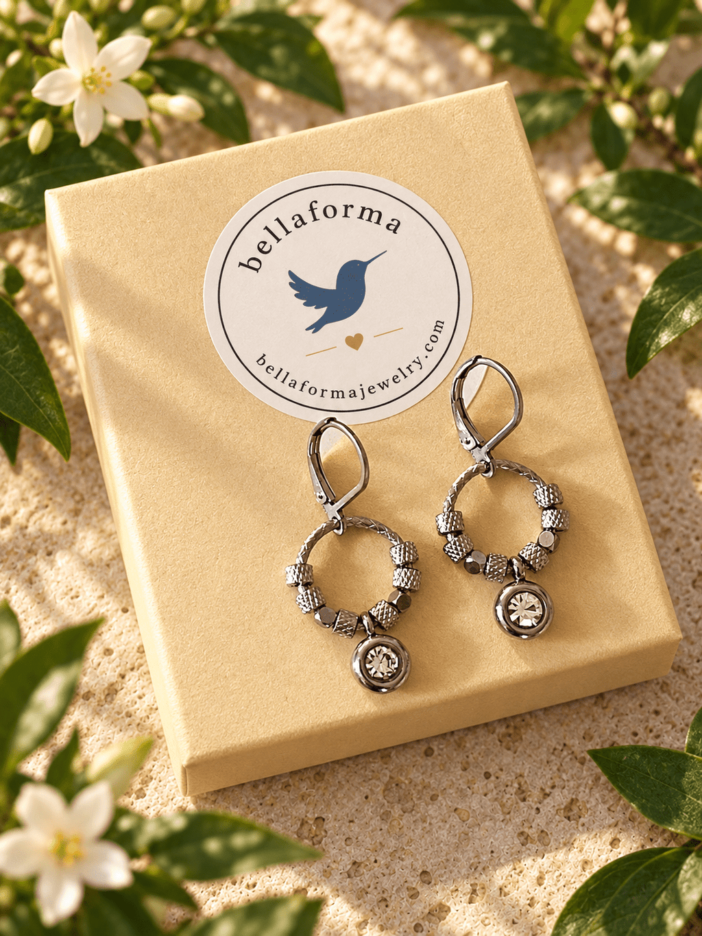 HALO SHIMMER EARRINGS - Che Cose Belle