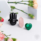 Hamsa Hand of Safe Travels: Aromatherapy Crystal Car Kit - Che Cose Belle