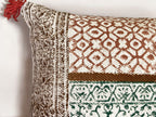 Hand Block Print Rectangular Throw Pillow - Che Cose Belle