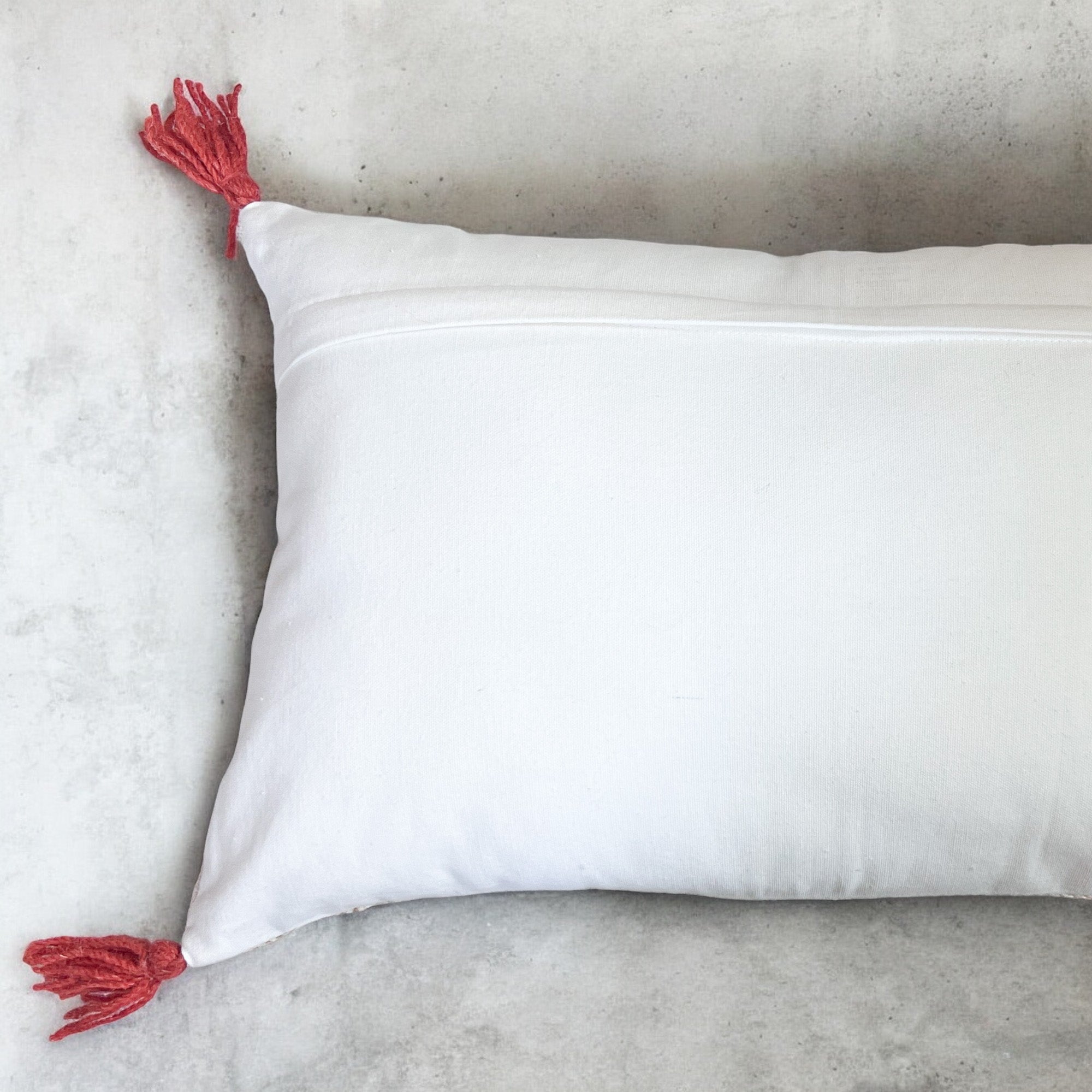 Hand Block Print Rectangular Throw Pillow - Che Cose Belle