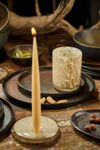 Hand Blown Glass Candle Holder - Che Cose Belle
