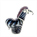Hand Blown Glass Zebra - Che Cose Belle
