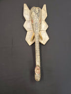 Hand Carved African Elephant Mask, Made in Ghana - Che Cose Belle