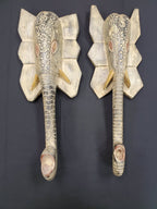 Hand Carved African Elephant Mask, Made in Ghana - Che Cose Belle