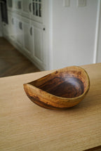 Hand Carved Extra Large Wooden Bowl - Che Cose Belle