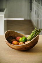 Hand Carved Extra Large Wooden Bowl - Che Cose Belle