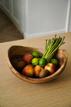 Hand Carved Extra Large Wooden Bowl - Che Cose Belle