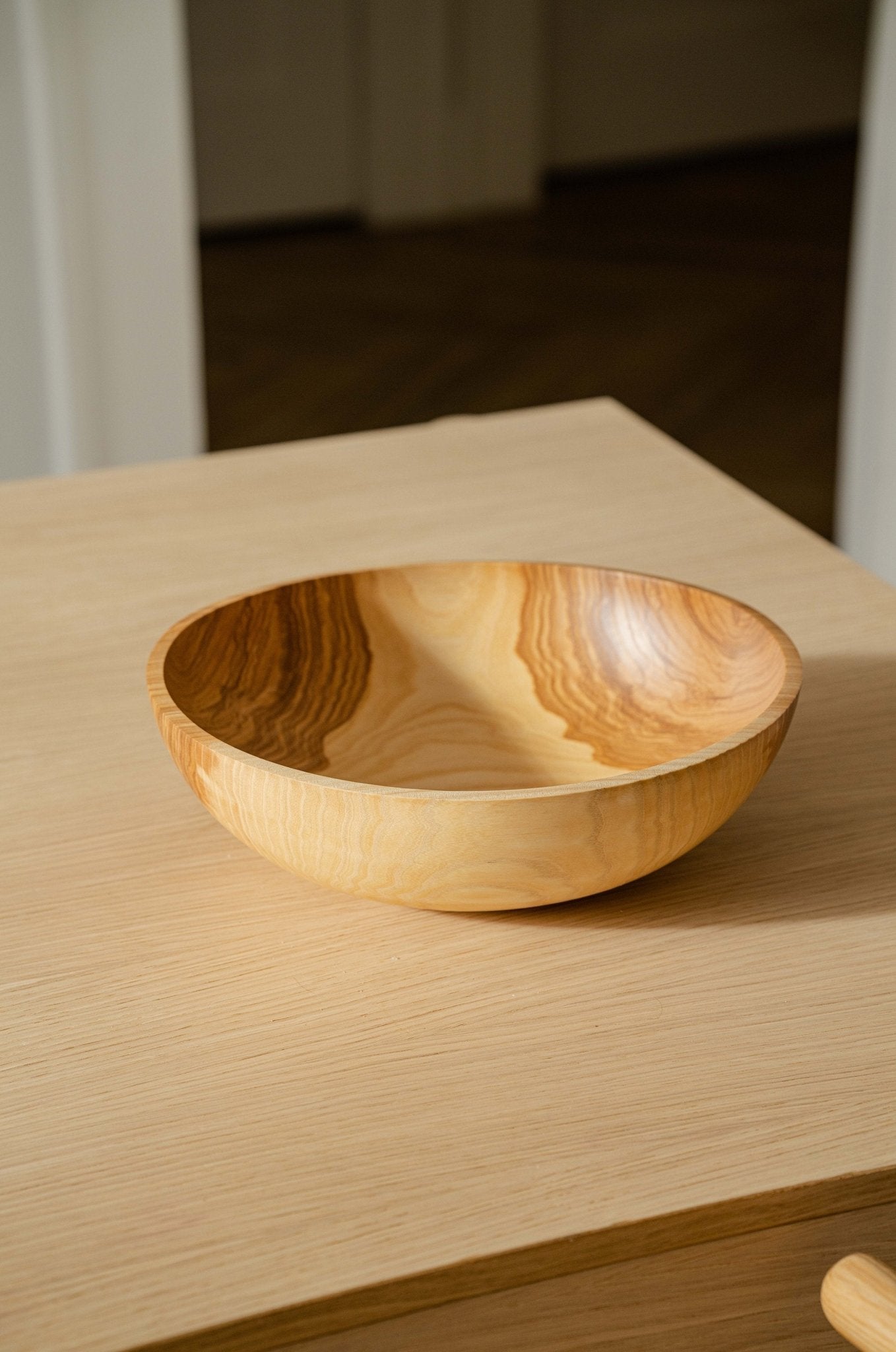 Hand Carved Wooden Nesting Bowl Set - Che Cose Belle