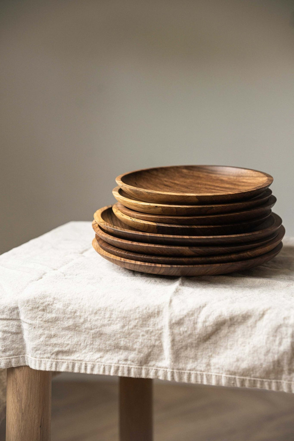 Hand Carved Wooden Plate - Che Cose Belle