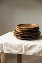Hand Carved Wooden Plate - Che Cose Belle