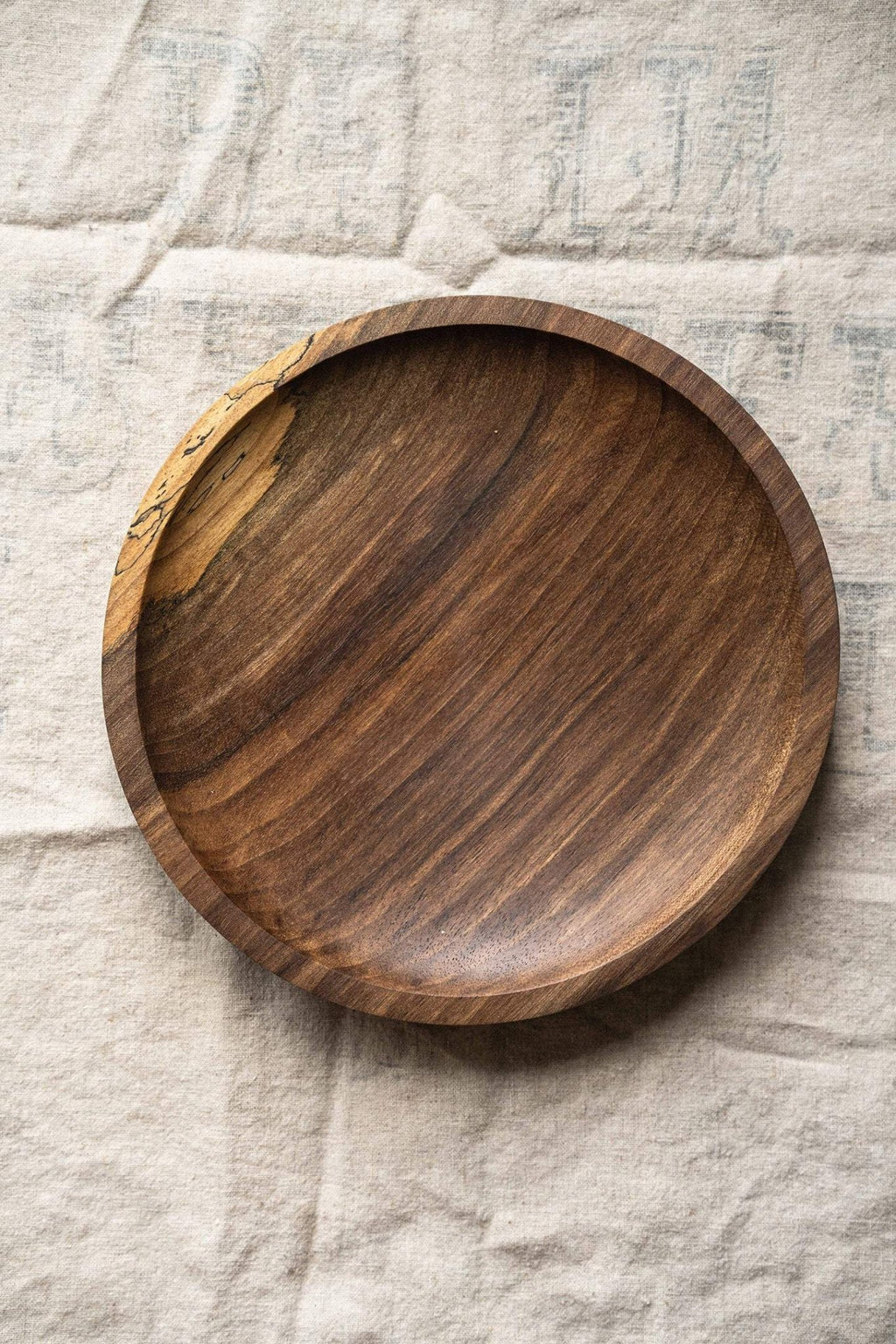 Hand Carved Wooden Plate - Che Cose Belle