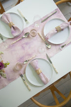 Hand - Dyed Linen Table Runner - Che Cose Belle