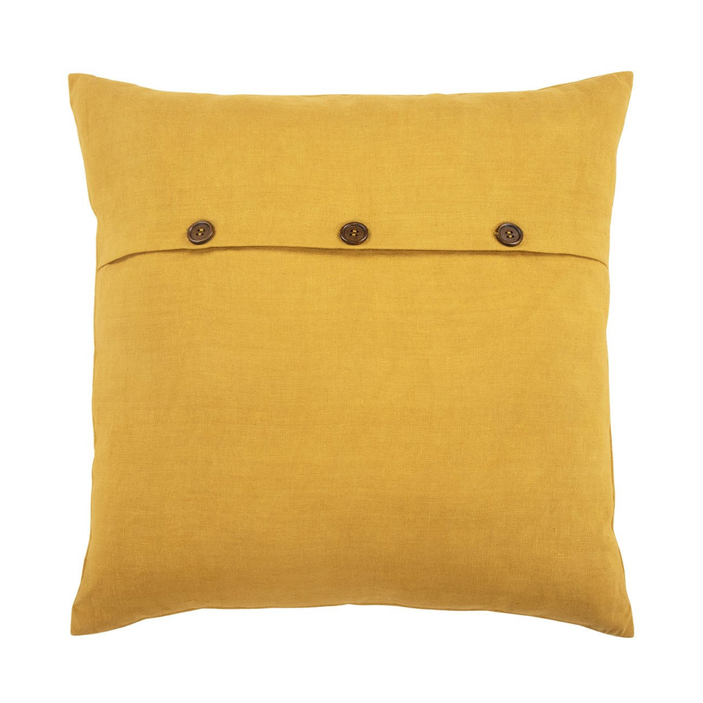 Hand Embroidered Birds Pillow Cover 20" x 20" - Che Cose Belle