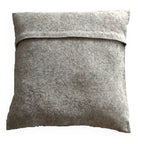 Hand Felted Wool Christmas Pillow Cover - Cream Tree Gray - 20" Arcadia Home