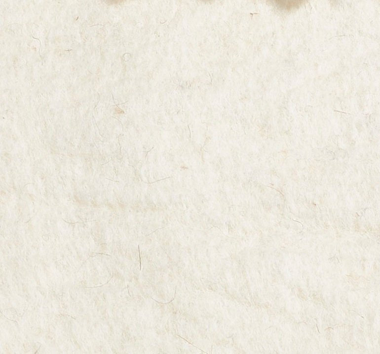 Hand Felted Wool Floral Border Table Runner Cream, 16x90" Arcadia Home - Che Cose Belle